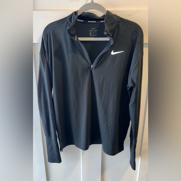Nike Tops - Nike Black Dri-Fit Apparel 3/4 zip